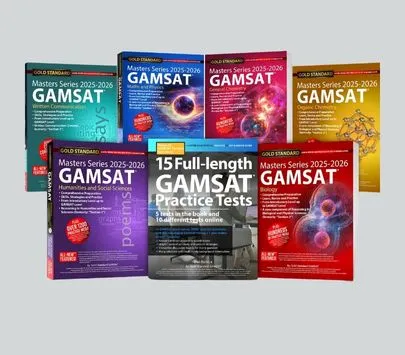 Gold Standard's new 2021 Masters Series GAMSAT preparation books